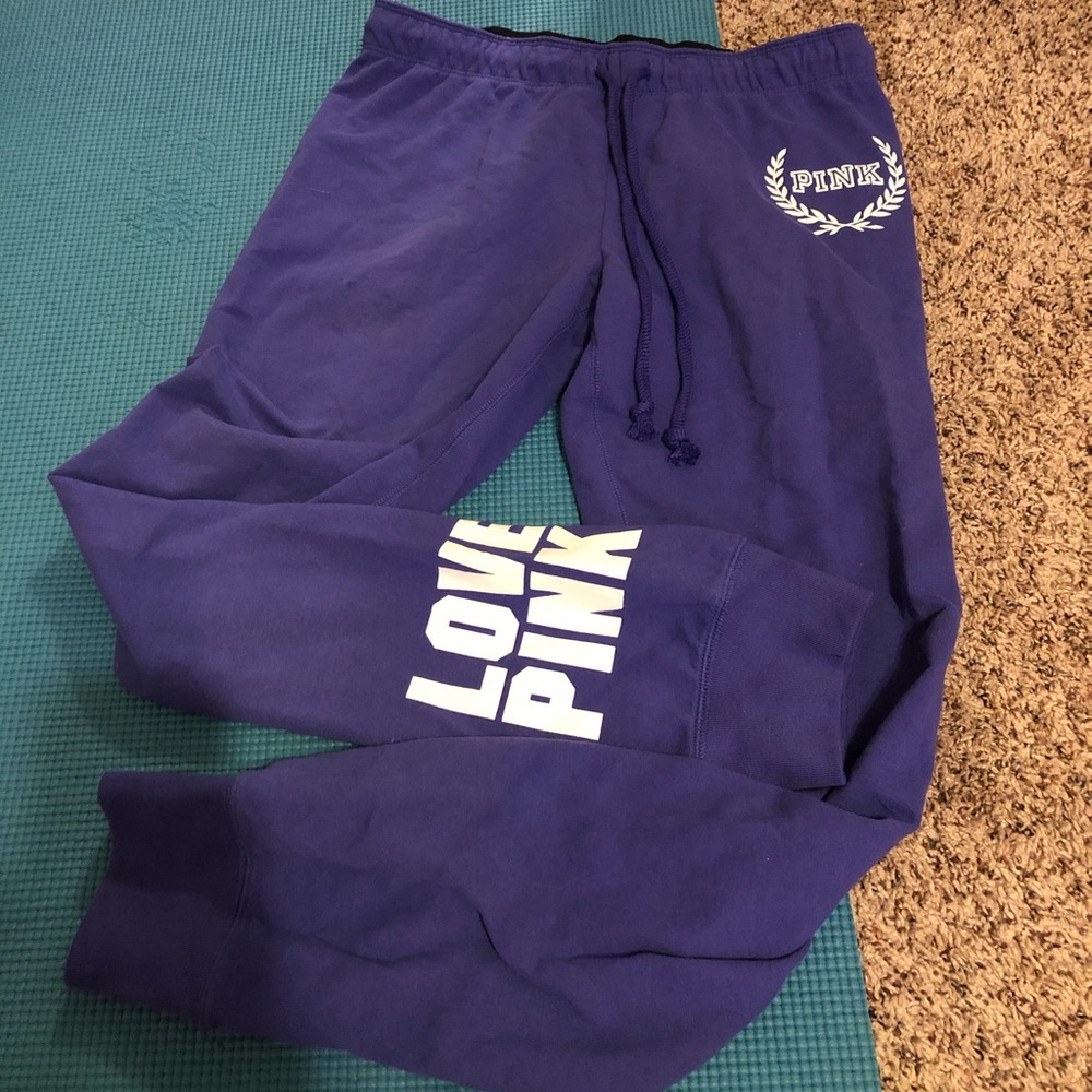Purple PINK sweatpants